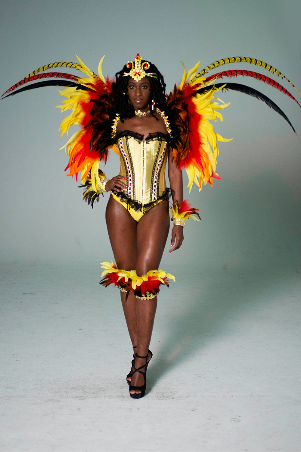 Backline corset - Madd Colors Carnival